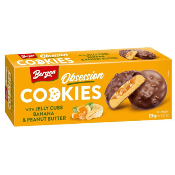 Cookies Obsession with Jelly Banana and Peanut Butter – 4.52 oz (128gr)